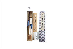 南鐐菊頭飾火箸